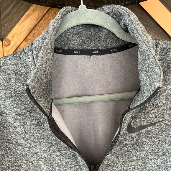 Nike Men's Dri-FIT Therma Long Sleeve 1/4 Zip Soze Small - Picture 3 of 11